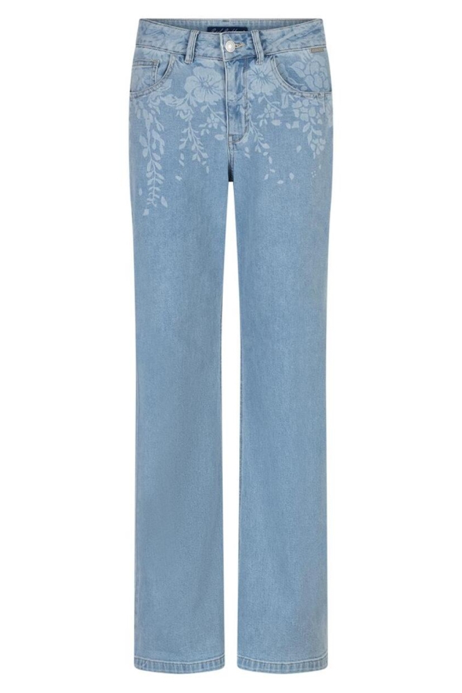 Red Button blauwe dames jeans | Vooraanzicht