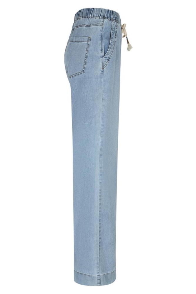 Red Button blauwe dames jeans | Zijaanzicht