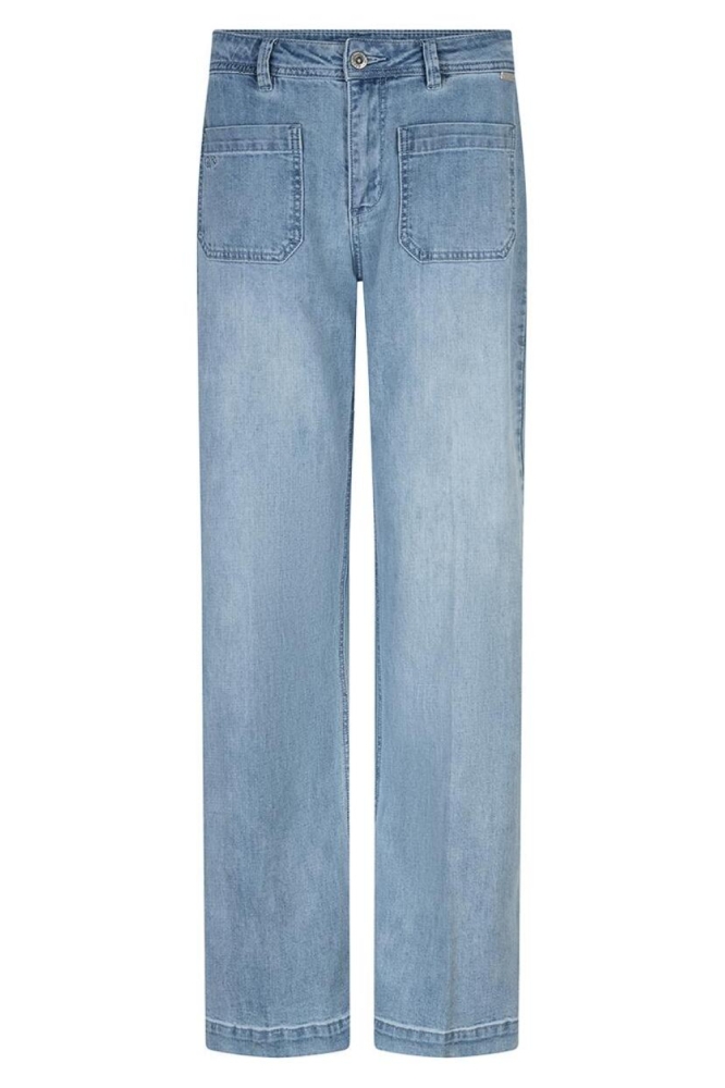 Red Button blauwe dames jeans | Vooraanzicht