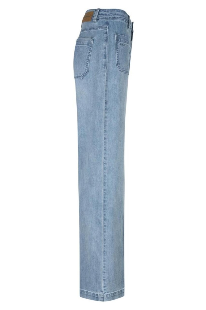 Red Button blauwe dames jeans | Zijaanzicht
