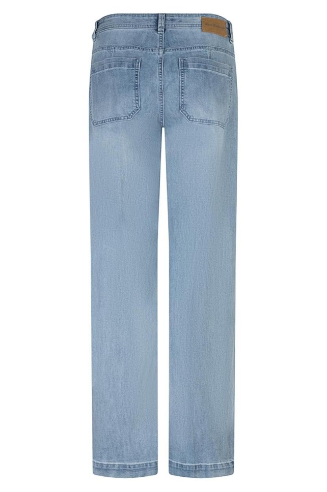 Red Button blauwe dames jeans | Achteraanzicht
