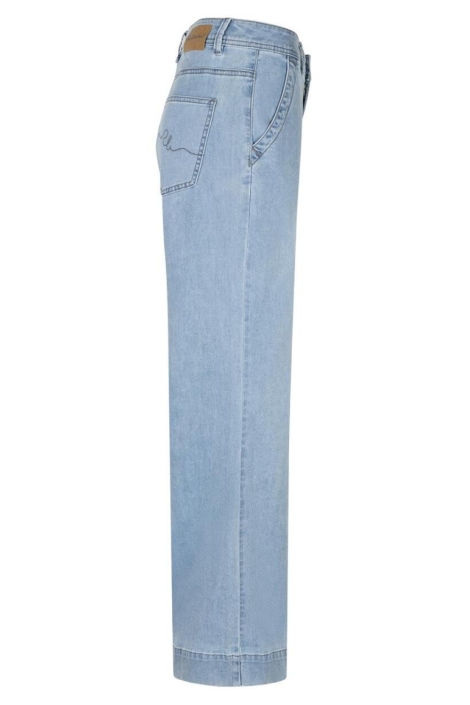Red Button blauwe dames jeans | Zijaanzicht