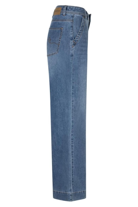Red Button blauwe dames jeans | Zijaanzicht
