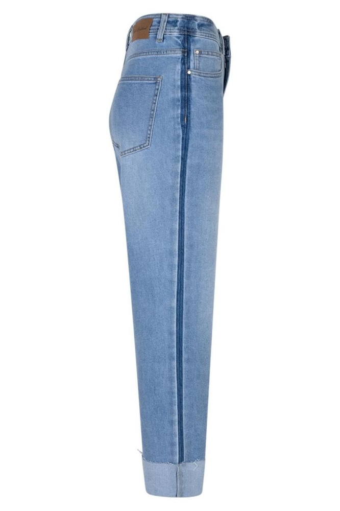 Red Button blauwe dames jeans | Zijaanzicht