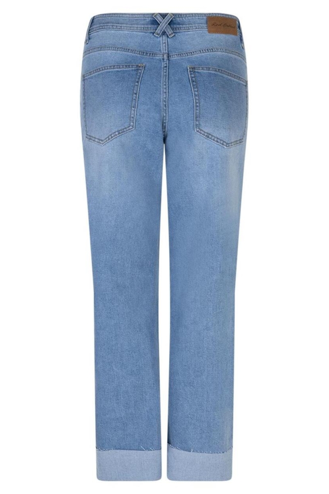 Red Button blauwe dames jeans | Achteraanzicht