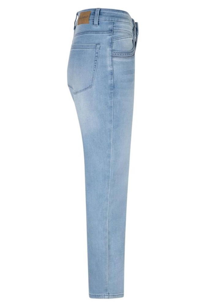 Red Button blauwe dames jeans | Zijaanzicht