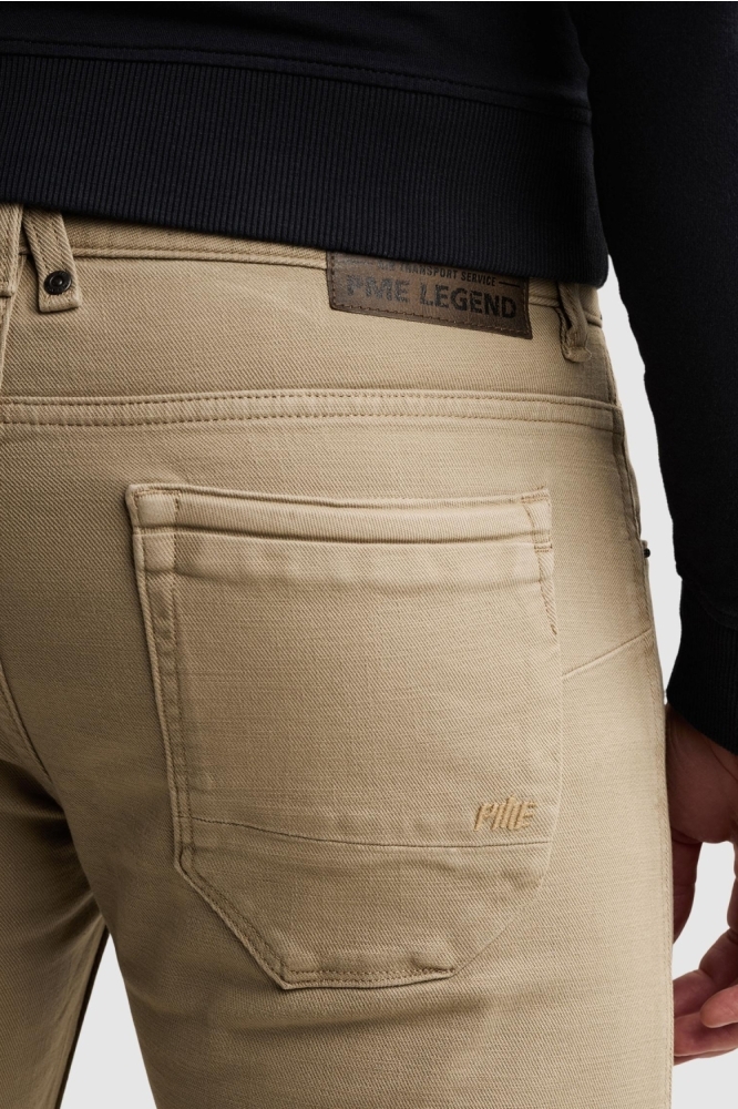 PME legend camel heren broek | Close up