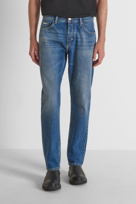 Antony Morato blauwe heren jeans | Model vooraanzicht