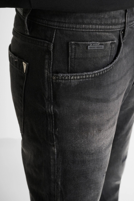 Antony Morato zwarte heren jeans | Close up