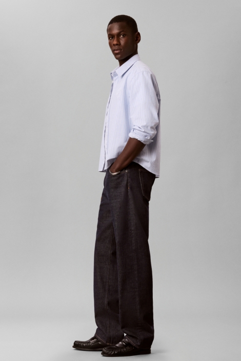 Calvin Klein blauwe heren jeans | Model