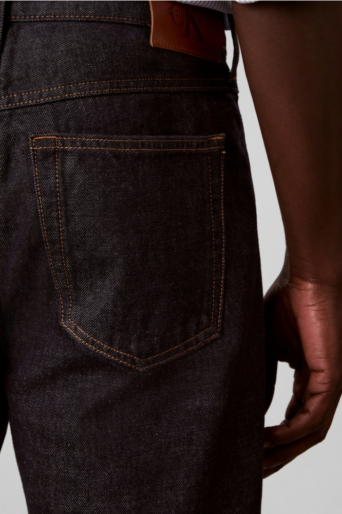 Calvin Klein blauwe heren jeans | Close up