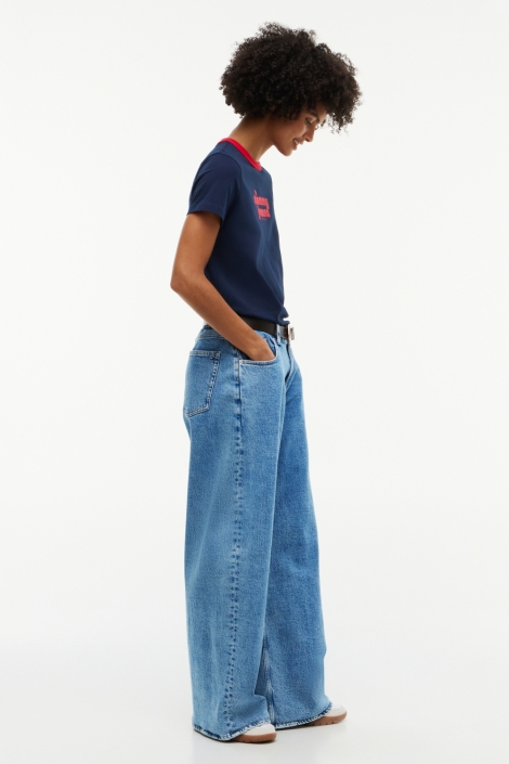 Tommy Jeans blauwe dames jeans | Model