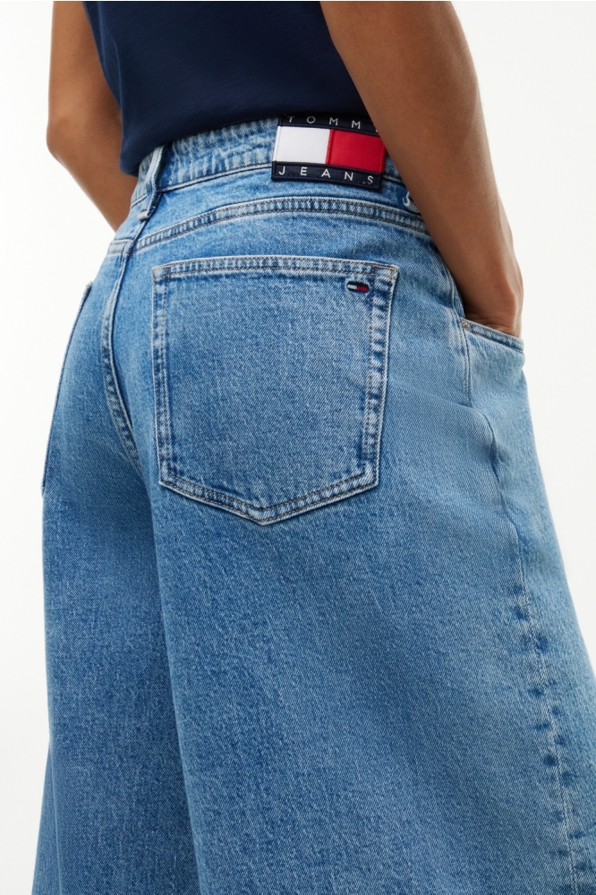 Tommy Jeans blauwe dames jeans | Close up