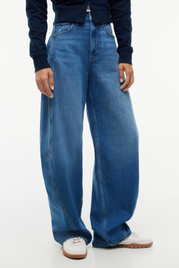 Tommy Jeans Jeans ELLA HIGH RISE BARREL DW0DW23508 1A5 DENIM MEDIUM