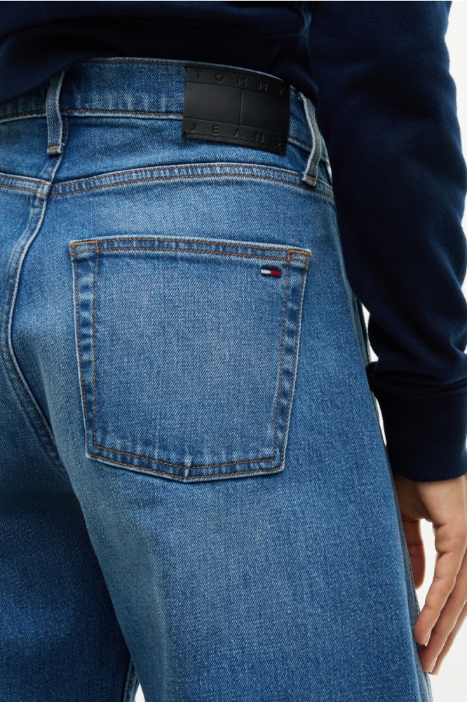 Tommy Jeans blauwe dames jeans | Close up