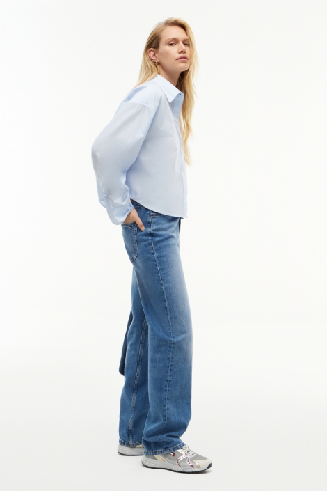 Tommy Jeans blauwe dames jeans | Model