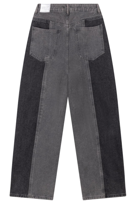 Refined Department grijze dames jeans | Achteraanzicht
