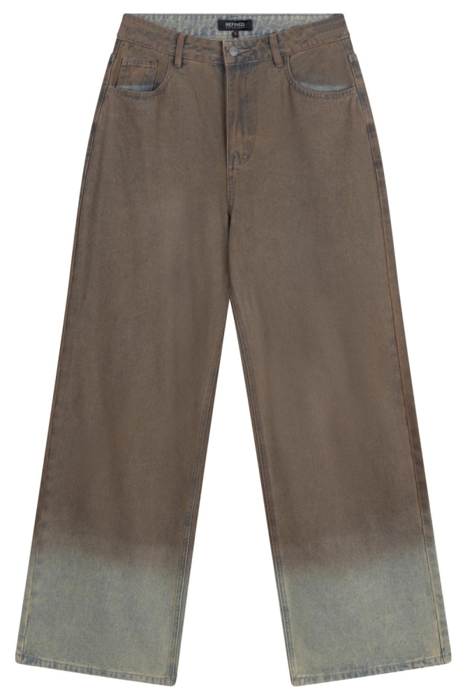 Refined Department bruine dames jeans | Vooraanzicht