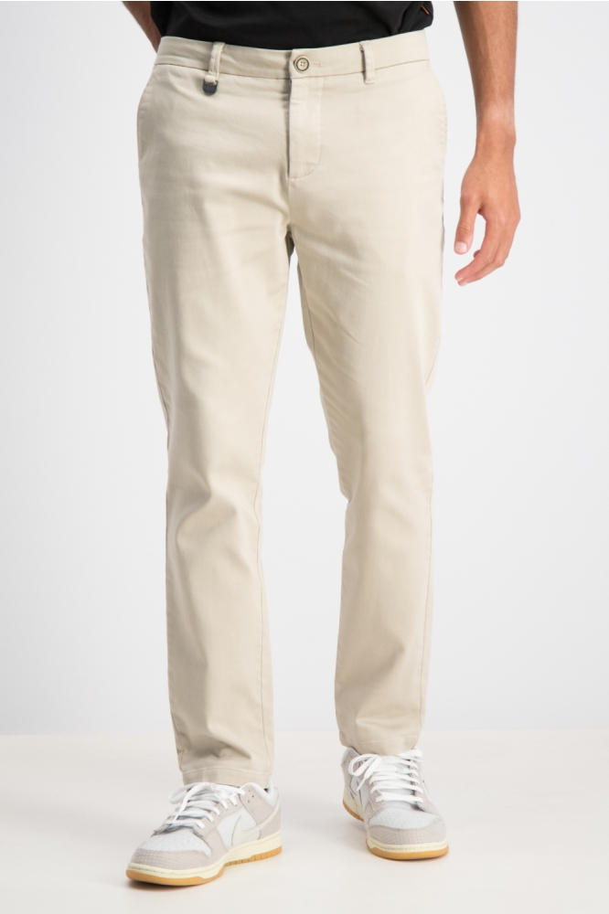 Gabbiano zand heren broek | Model vooraanzicht