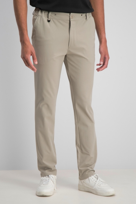 Gabbiano zand heren broek | Model vooraanzicht