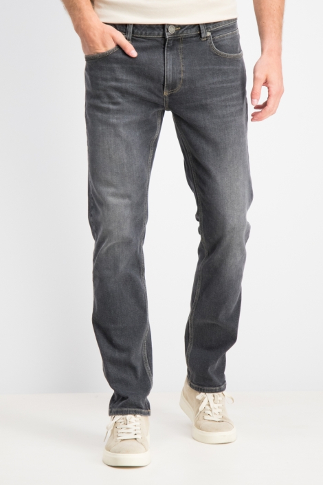 Gabbiano grijze heren jeans | Model vooraanzicht