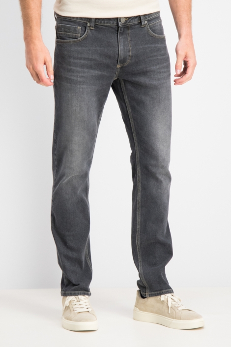 Gabbiano grijze heren jeans | Model vooraanzicht