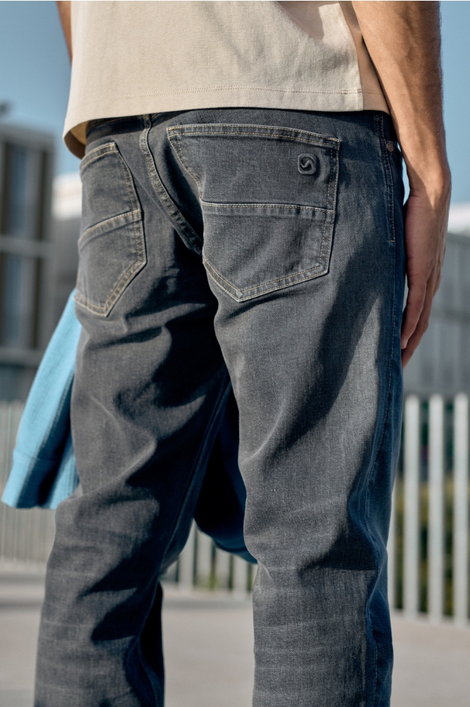 Gabbiano grijze heren jeans | Close up