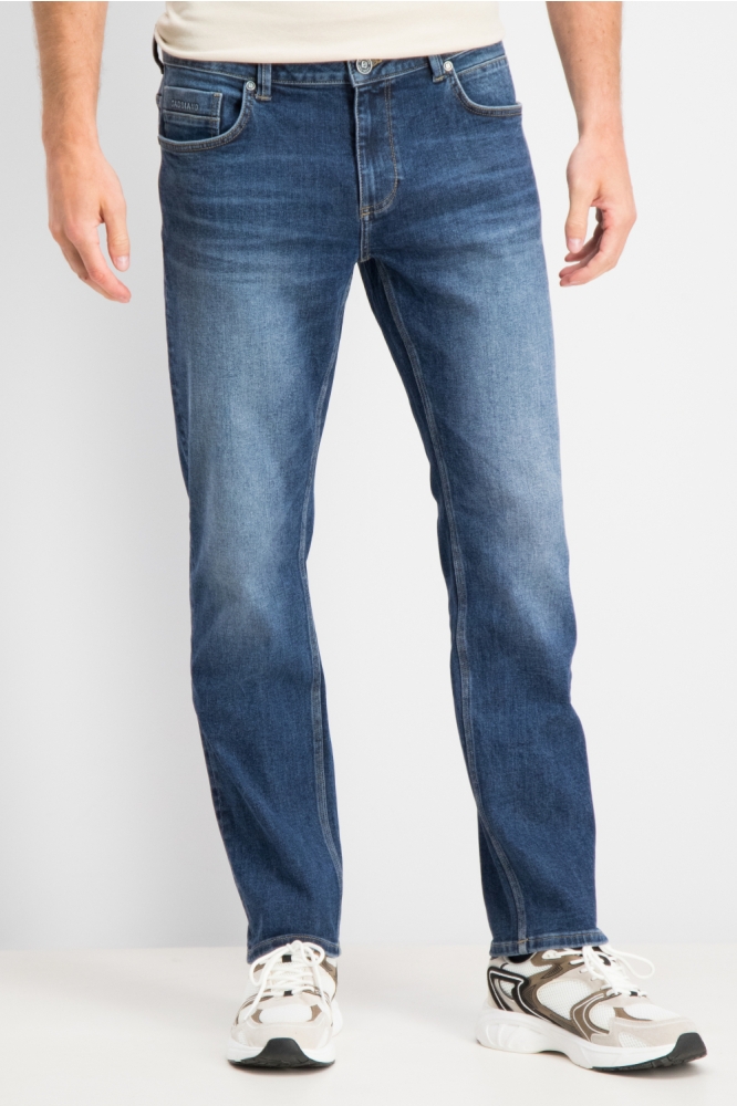 Gabbiano blauwe heren jeans | Model vooraanzicht