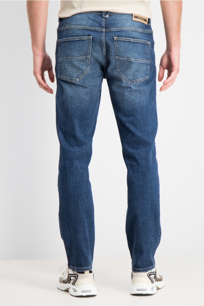 Gabbiano blauwe heren jeans | Model achteraanzicht