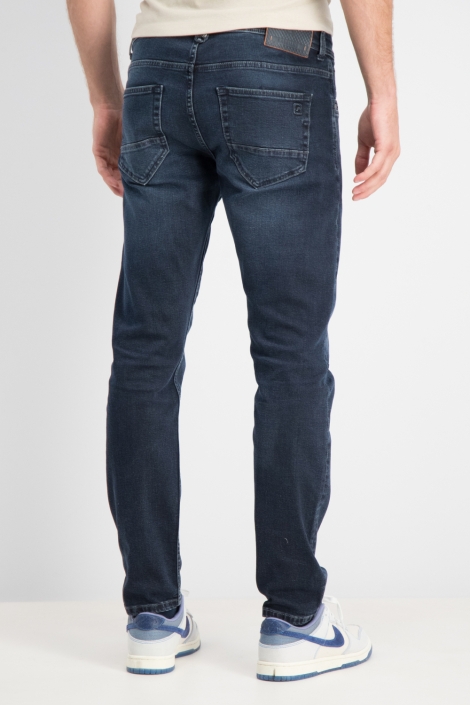 Gabbiano blauwe heren jeans | Model achteraanzicht