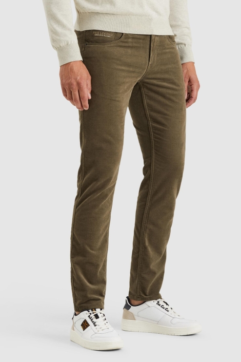 PME legend bruine heren jeans | Model zijaanzicht