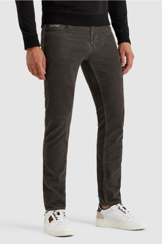 PME legend grijze heren broek | Model vooraanzicht