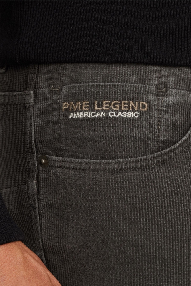 PME legend grijze heren broek | Close up