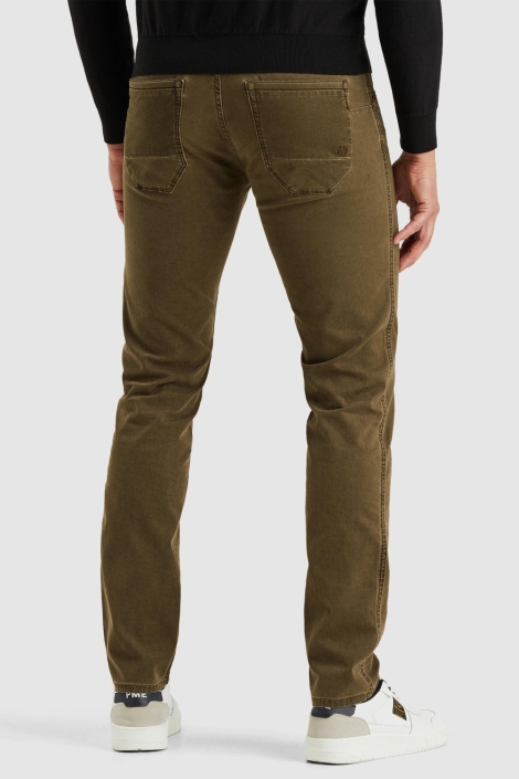 PME legend groene heren broek | Model achteraanzicht