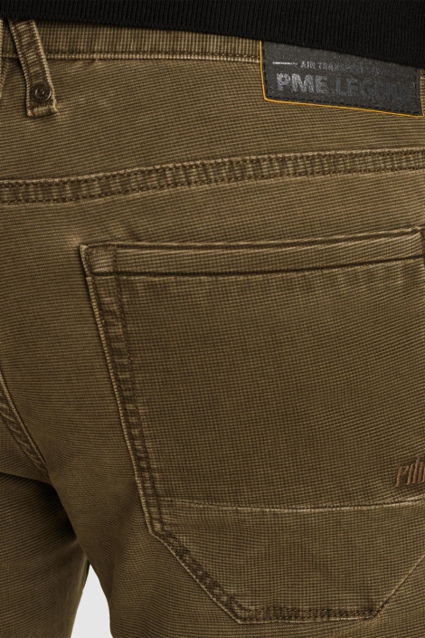 PME legend groene heren broek | Close up