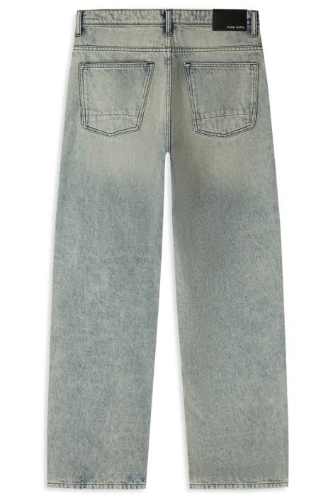 Pure Path blauwe heren jeans | Achteraanzicht