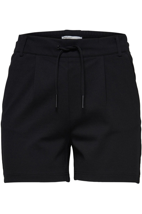 Only zwarte dames korte broek | Vooraanzicht