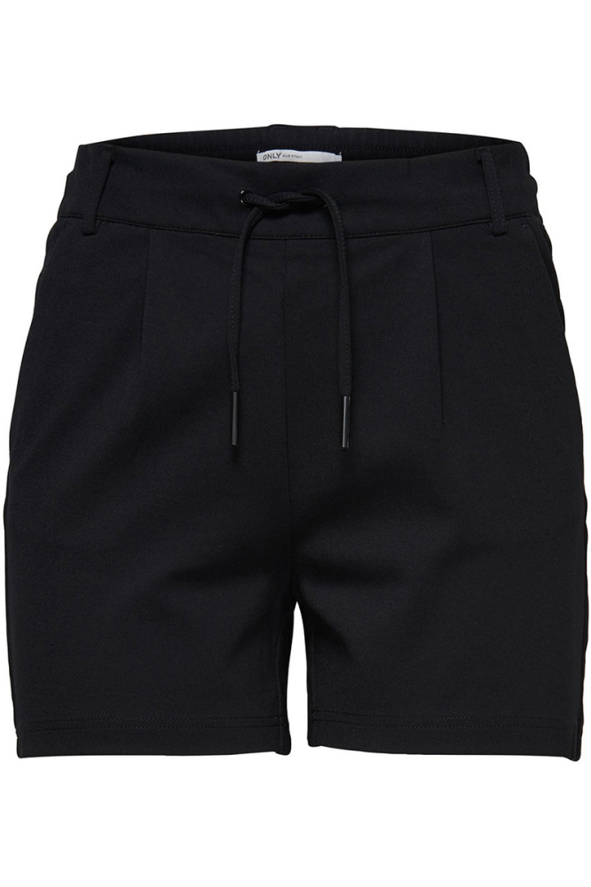 Only zwarte dames korte broek | Vooraanzicht
