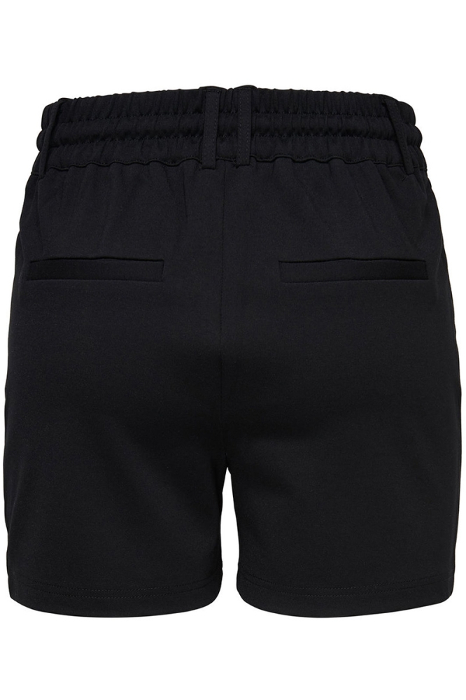 Only zwarte dames korte broek | Achteraanzicht