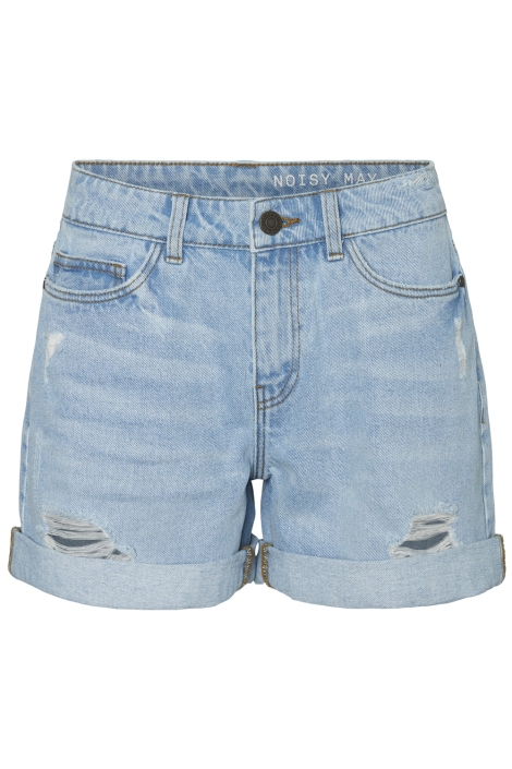 Noisy may blauwe dames korte broek | Vooraanzicht
