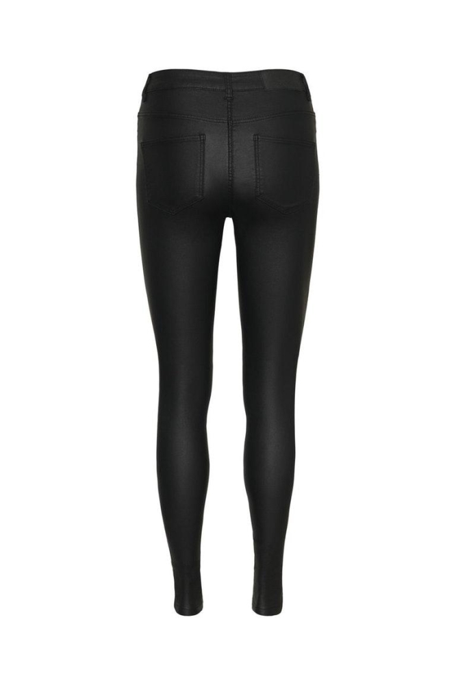 Noisy may zwarte dames broek | Achteraanzicht