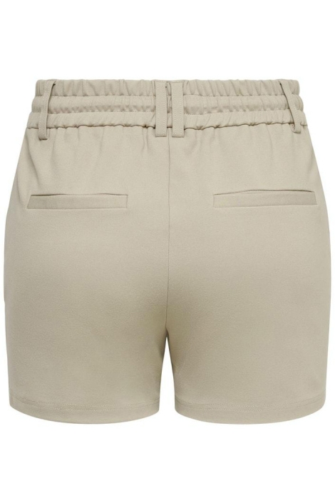 Only beige dames korte broek | Achteraanzicht