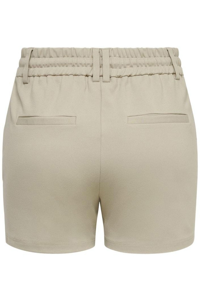 Only beige dames korte broek | Achteraanzicht