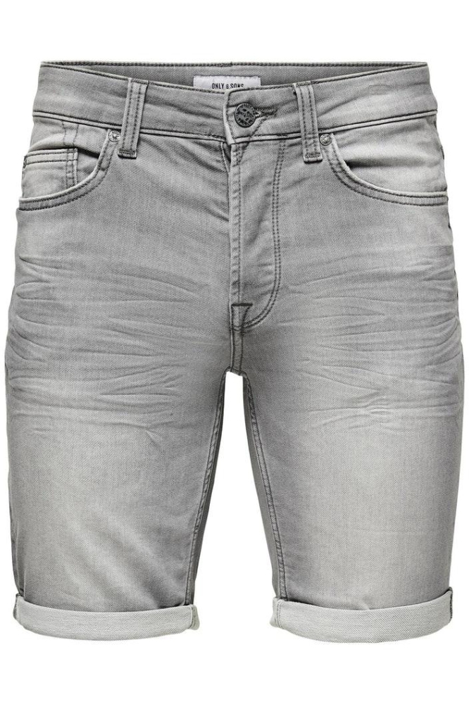 Only & Sons grijze heren korte broek