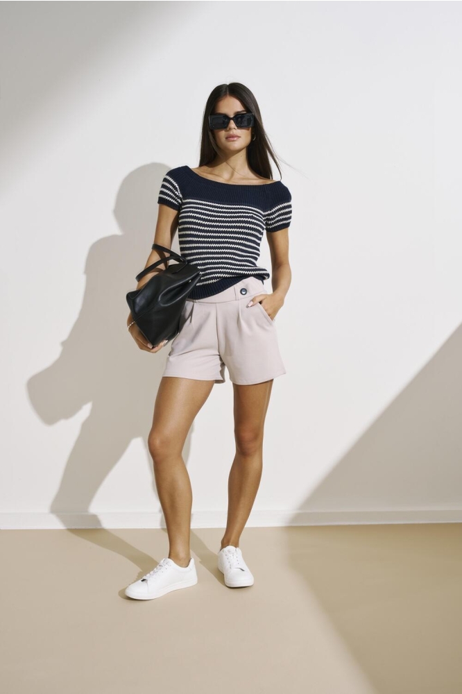 Jacqueline de Yong beige dames korte broek | Model