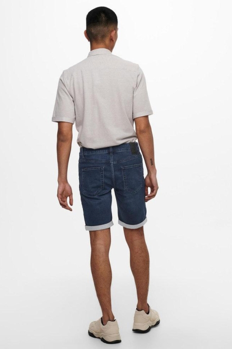 Only & Sons blauwe heren korte broek | Model