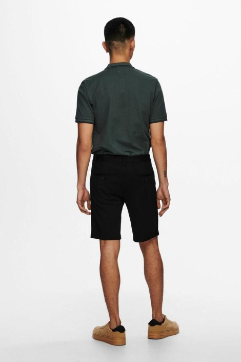 Only & Sons zwarte heren korte broek | Model