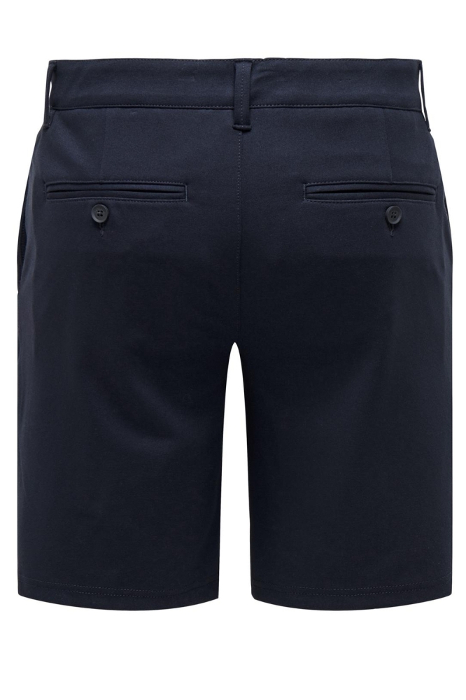 Only & Sons blauwe heren korte broek | Achteraanzicht