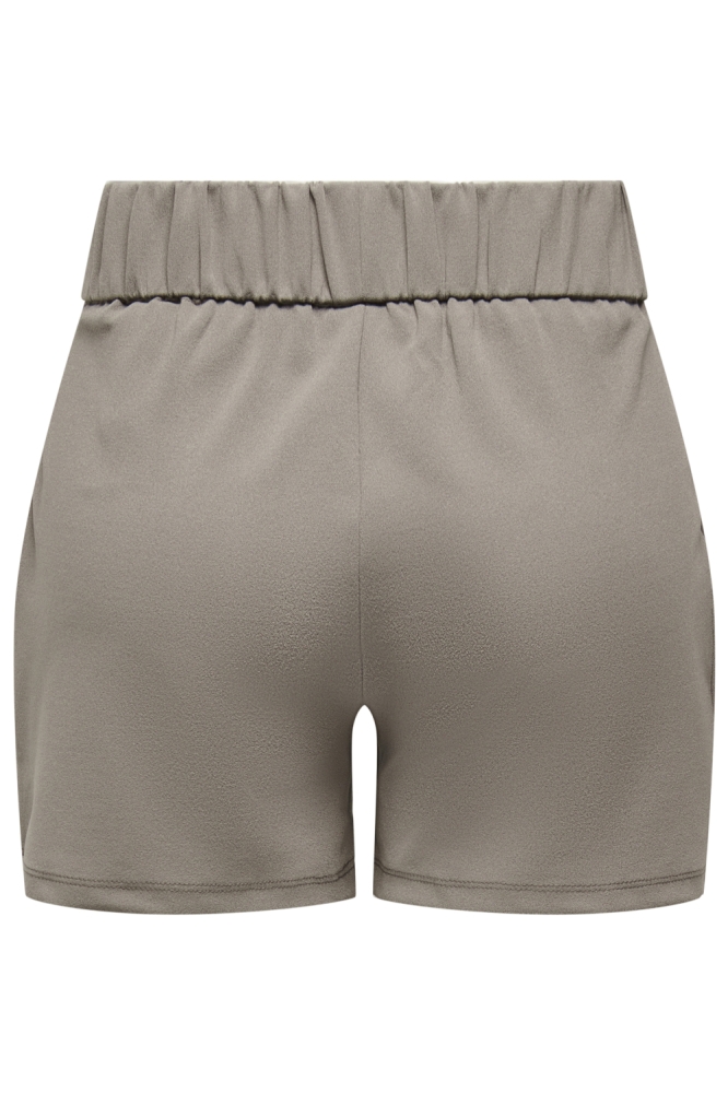 Jacqueline de Yong taupe dames korte broek | Achteraanzicht