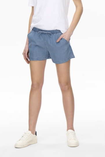 Only Broek ONLPEMA LIFE LYOCELL DNM SHORTS NOO 15226321 Medium Blue Denim